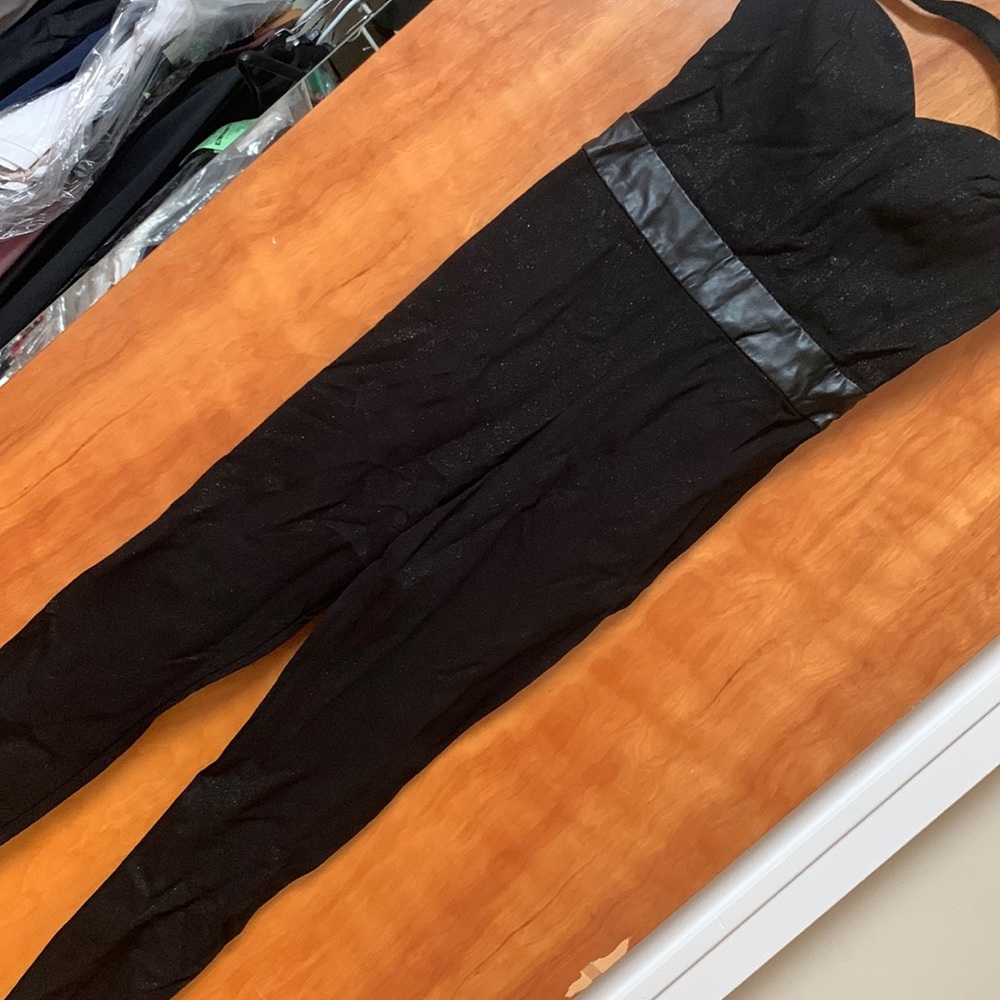 Bebe sparkly jumpsuit like new worn once